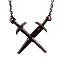 Ebony Crossed-Sword Chain icon