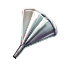 Lustrous Metal Funnel icon