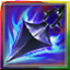 Chains of Flame, Azure Blue Icon icon