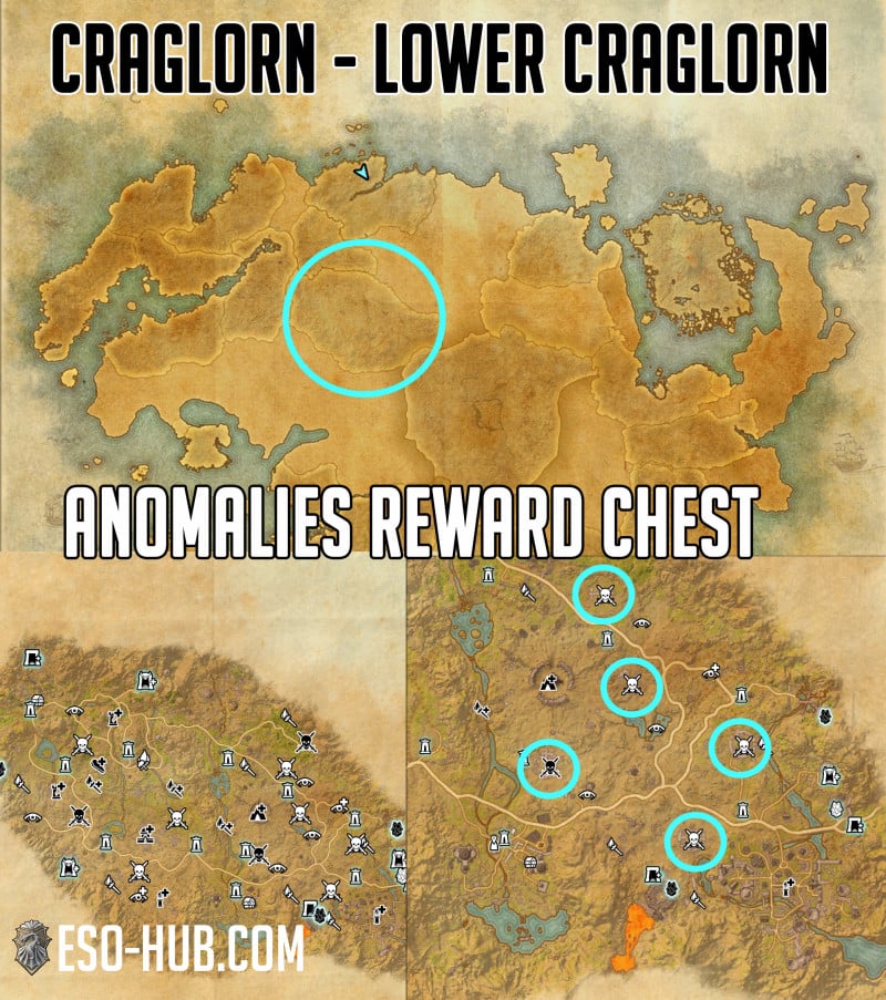Eso craglorn treasure map