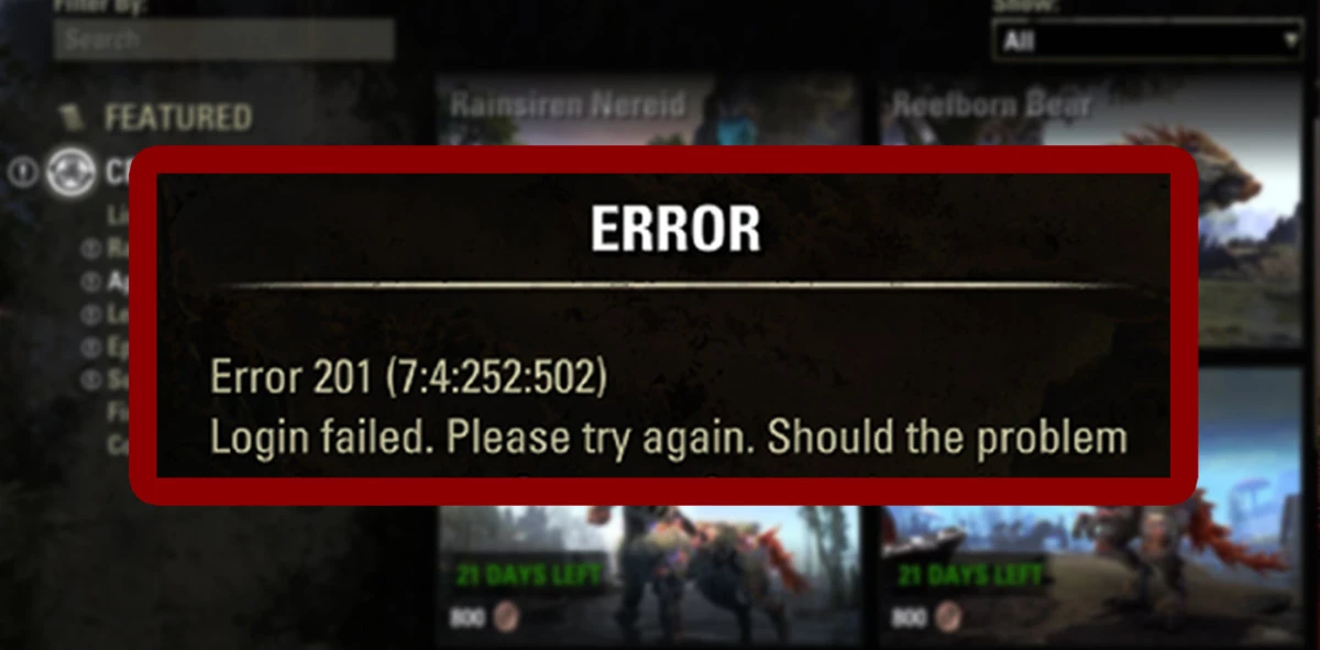 ESO Servers Down for at least 12 hours, Crown Store locked. What happened?