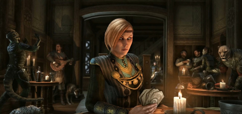 ESO is getting its own ingame strategy card game called Tales of Tribute