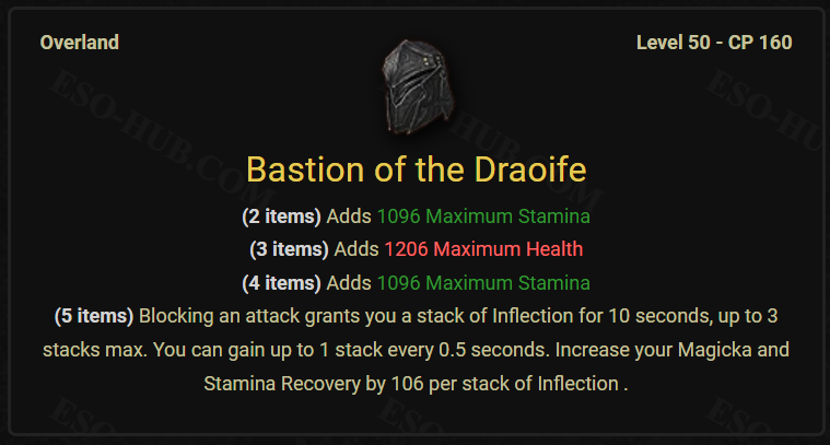 Bastion of the Draoife set in ESO