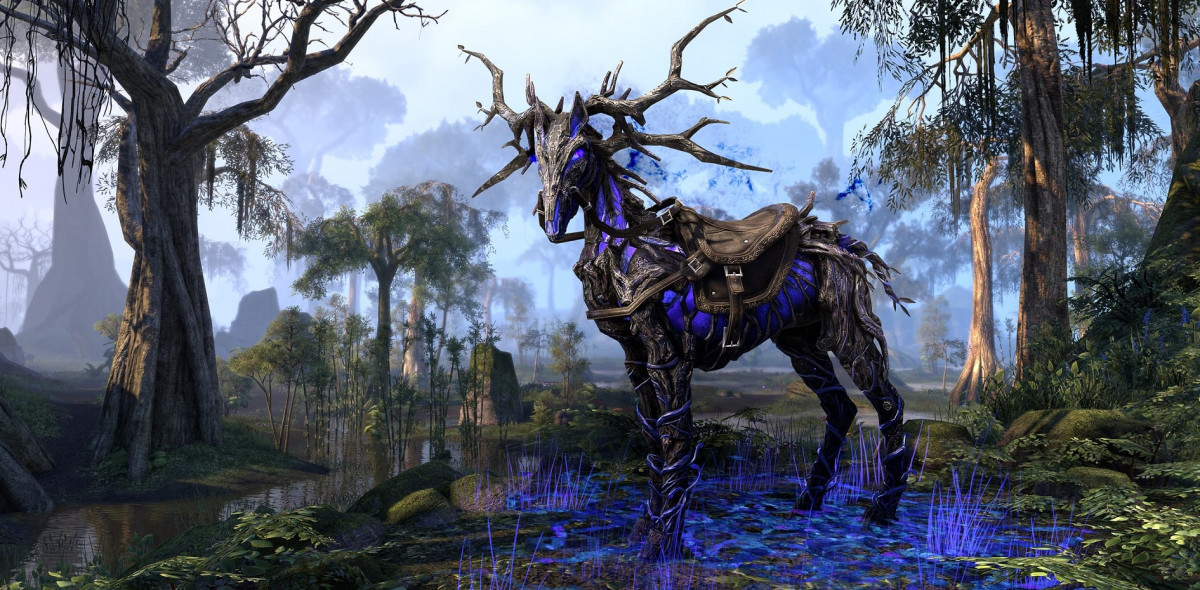 You Can Now Make an Azure Blight Themed Character in ESO
