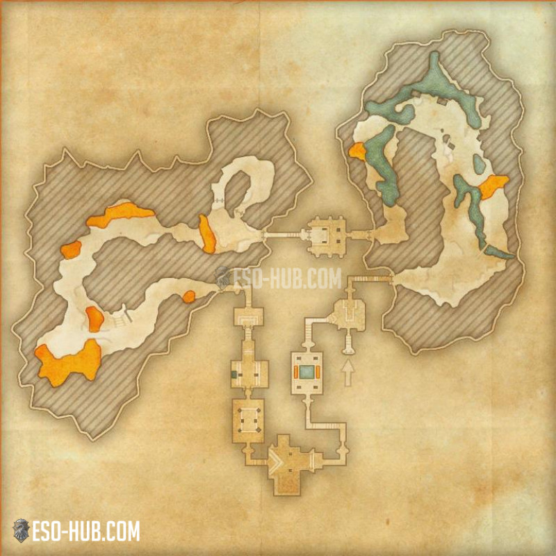 Зловещее хранилище Капраксус map