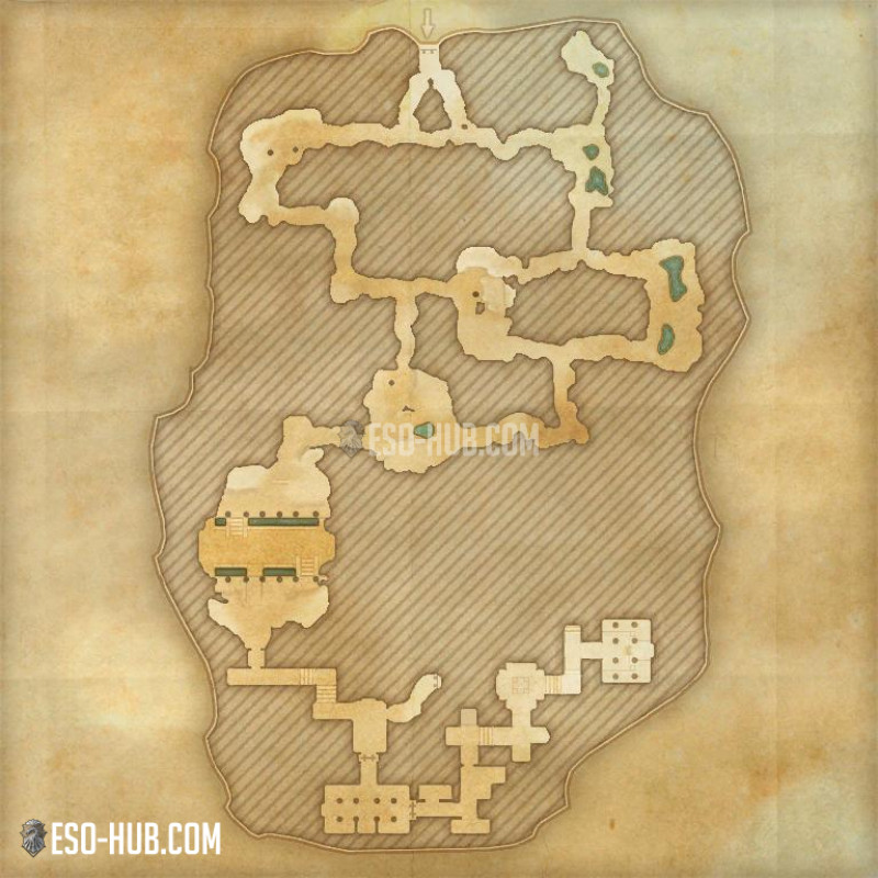 Bloodrun Cave map