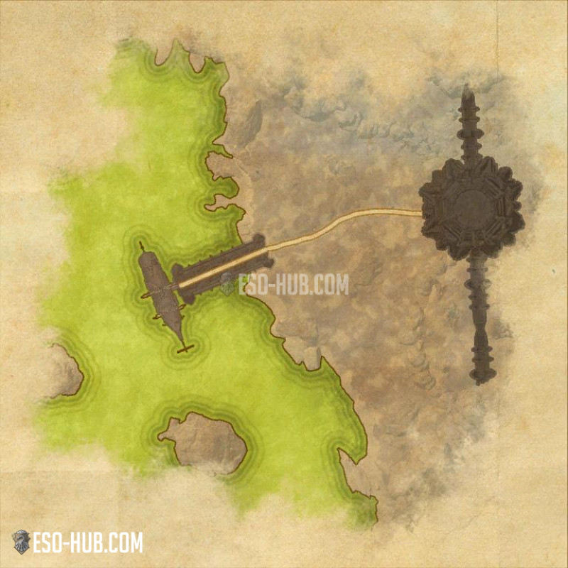 Vandacia's Deadlands Keep map