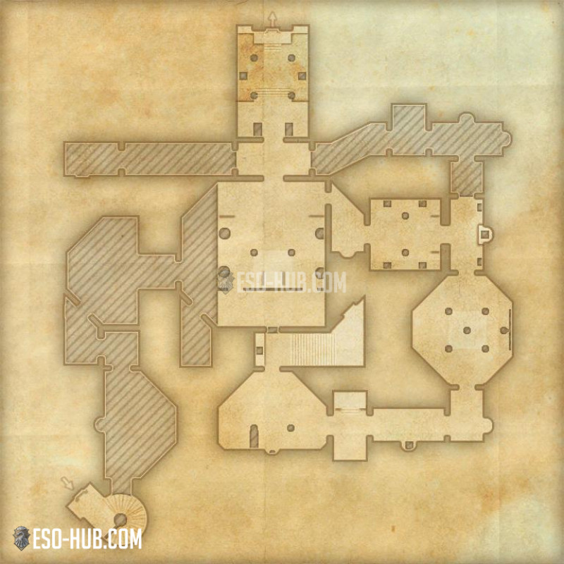 Leyawiin Castle map
