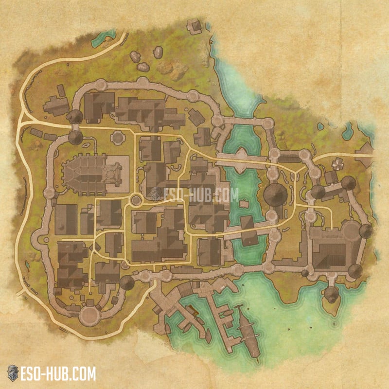 El Descanso del Peregrino map