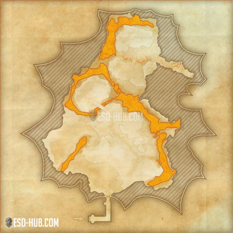 Crypte funeste Vulpinaz map