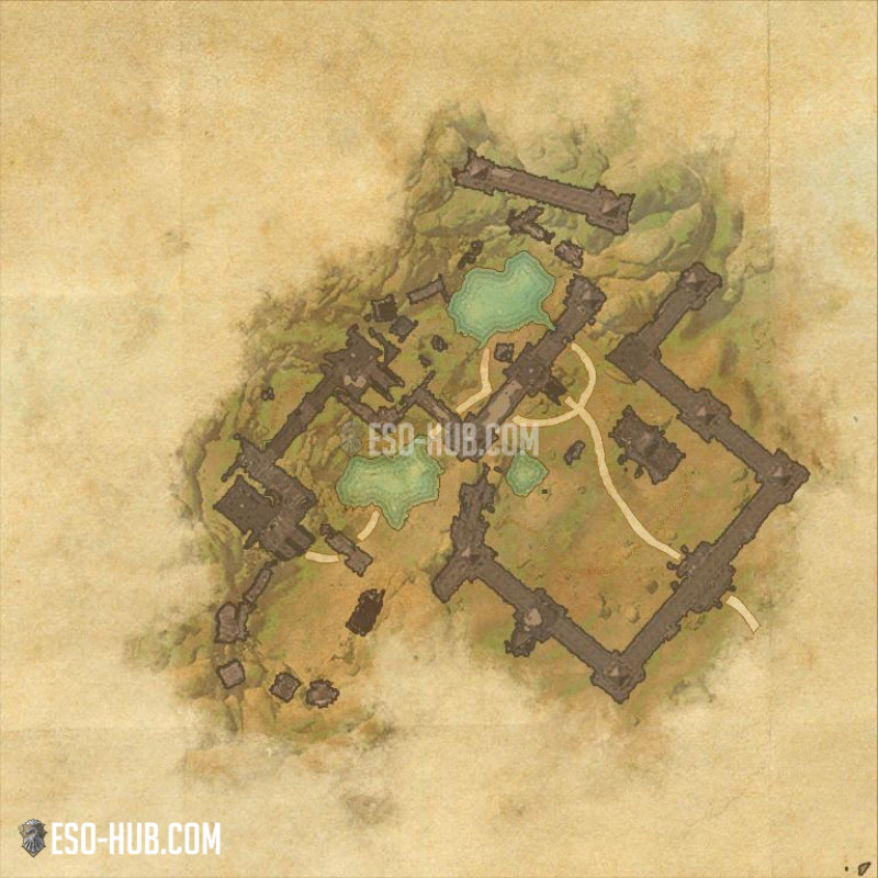 The Silent Halls map