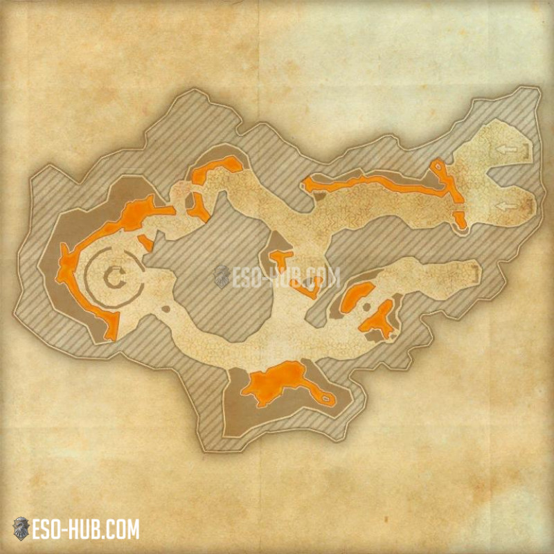 Зловещее хранилище Порциксид map