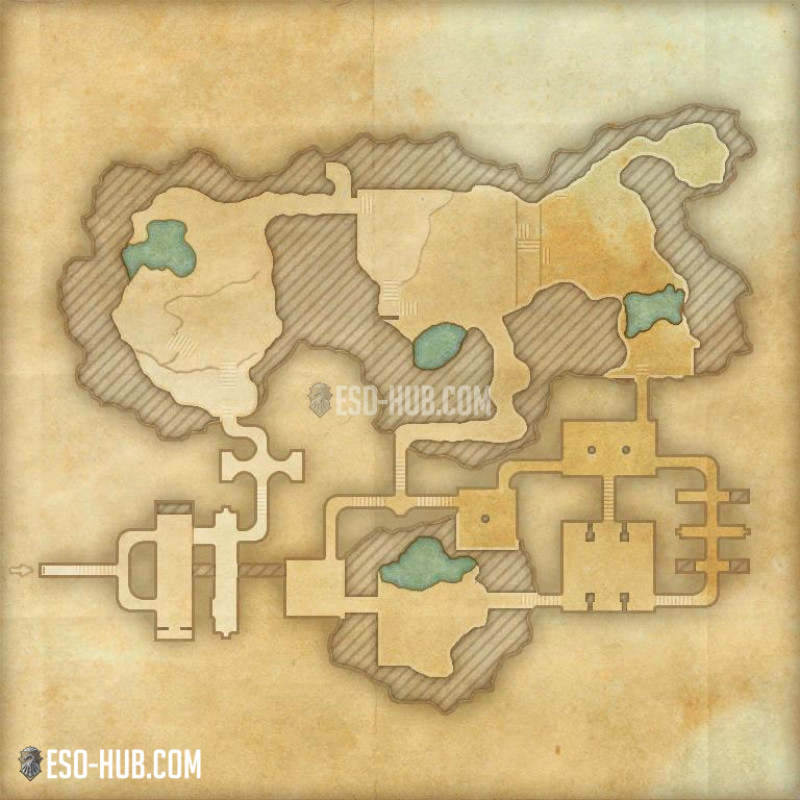 Zenithar's Abbey map