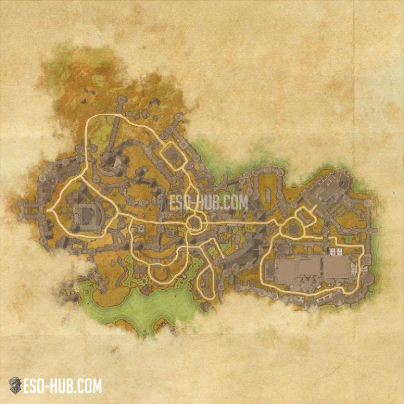 Zenithar's Abbey map
