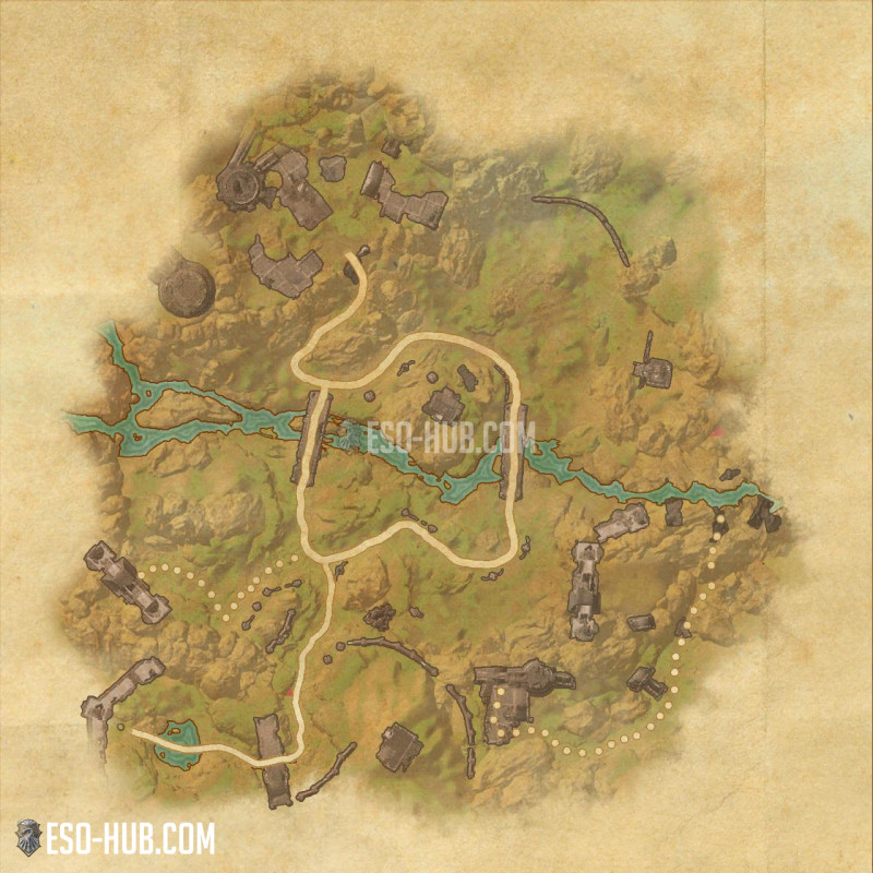 The Shadow Cleft map