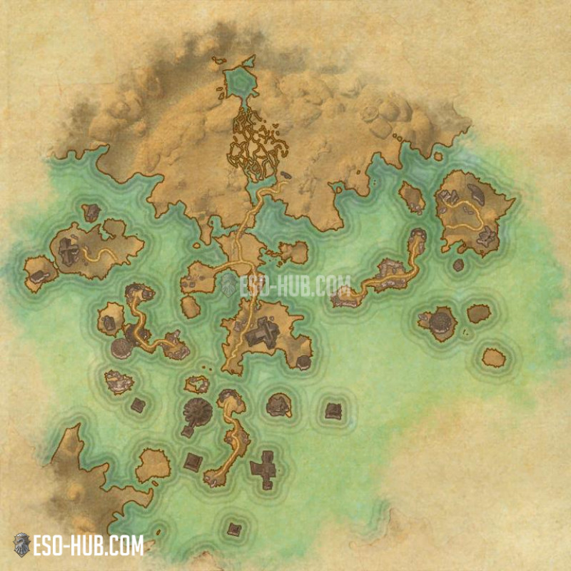 Dorf der Verlorenen map
