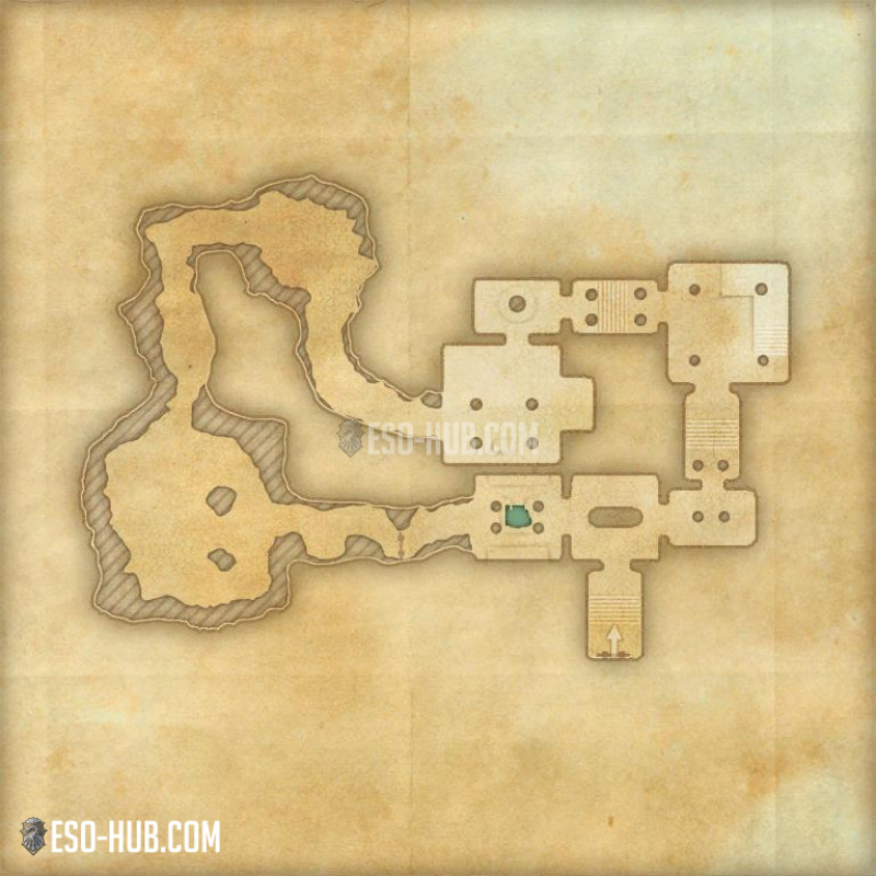 Fearfangs Cavern map