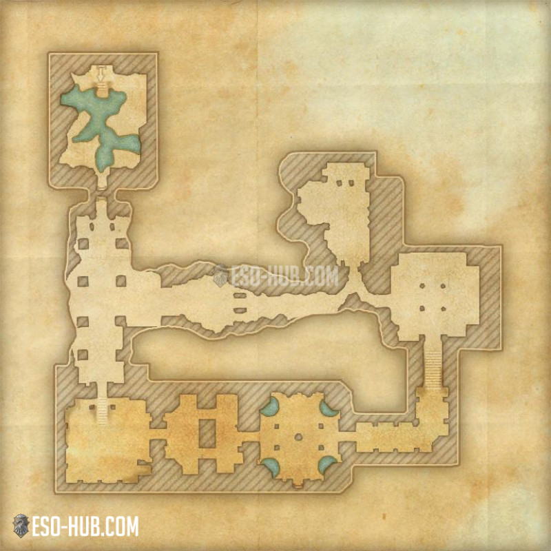 Loth'Na Caverns map
