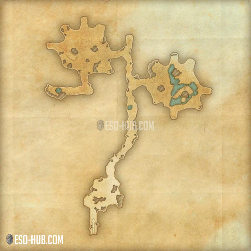 Cracked Wood Cave map