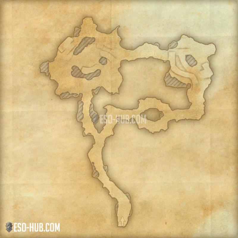 Serpent Hollow Cave map