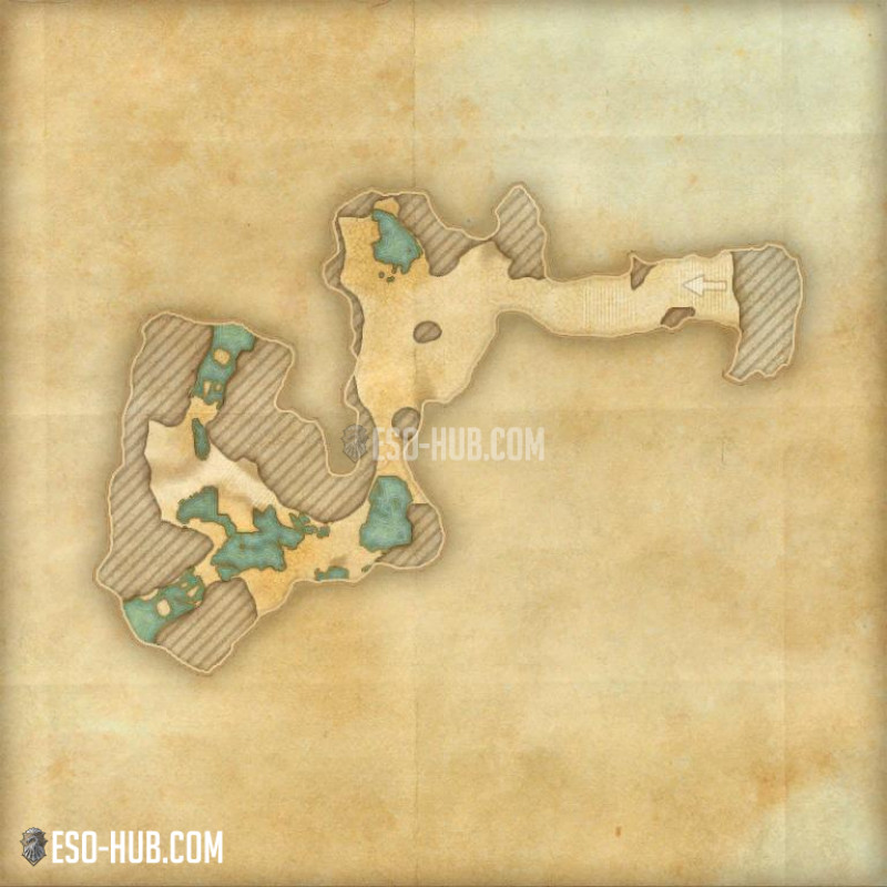 Serpent Hollow Cave map