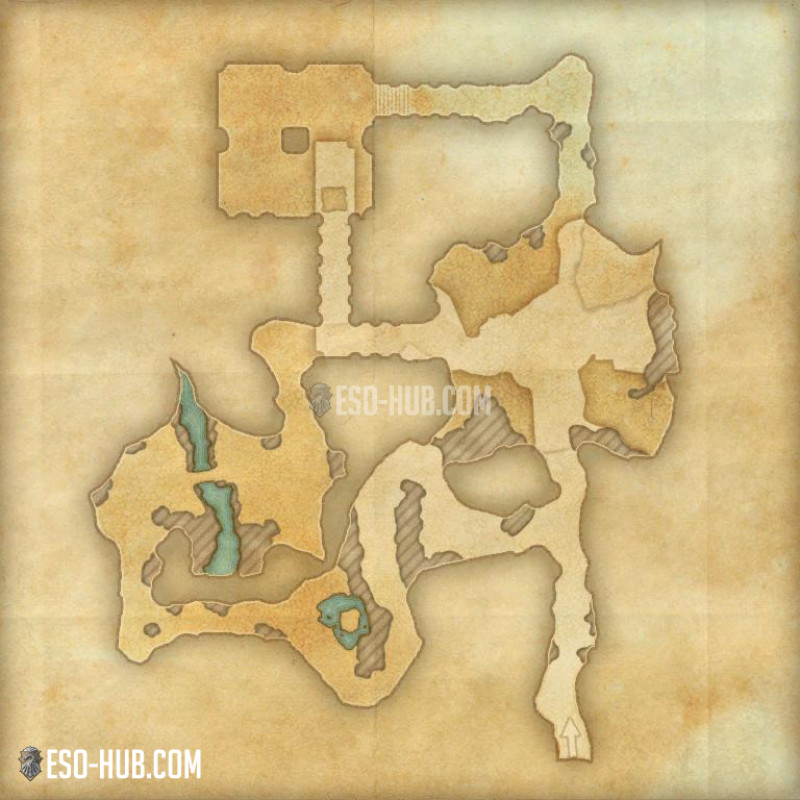 Underpall Cave map