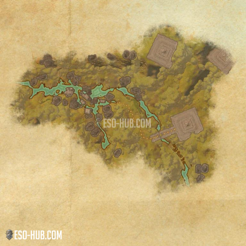 frontera de Bosque Negro map