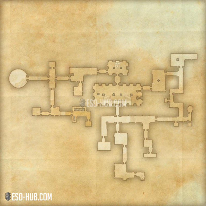 Замок Анвила map