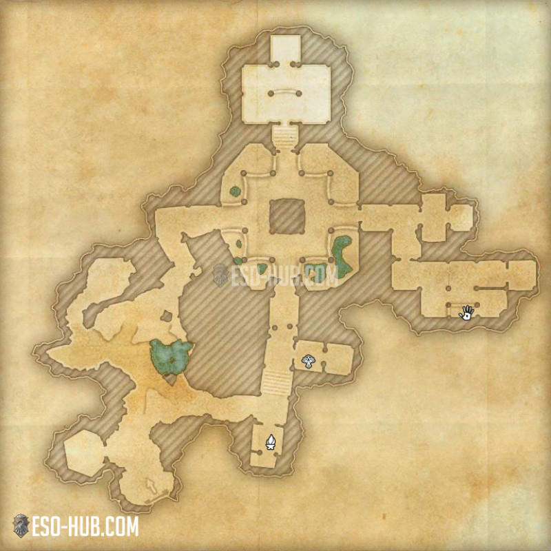 Dark Brotherhood Sanctuary map