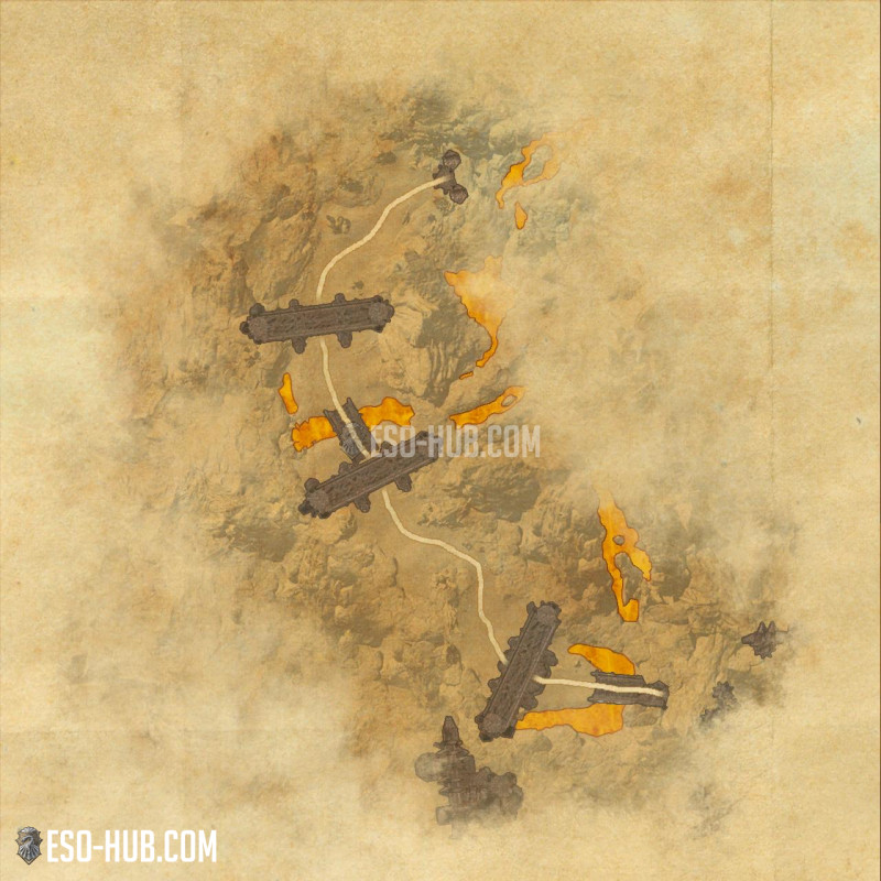 Пепельная тропа map