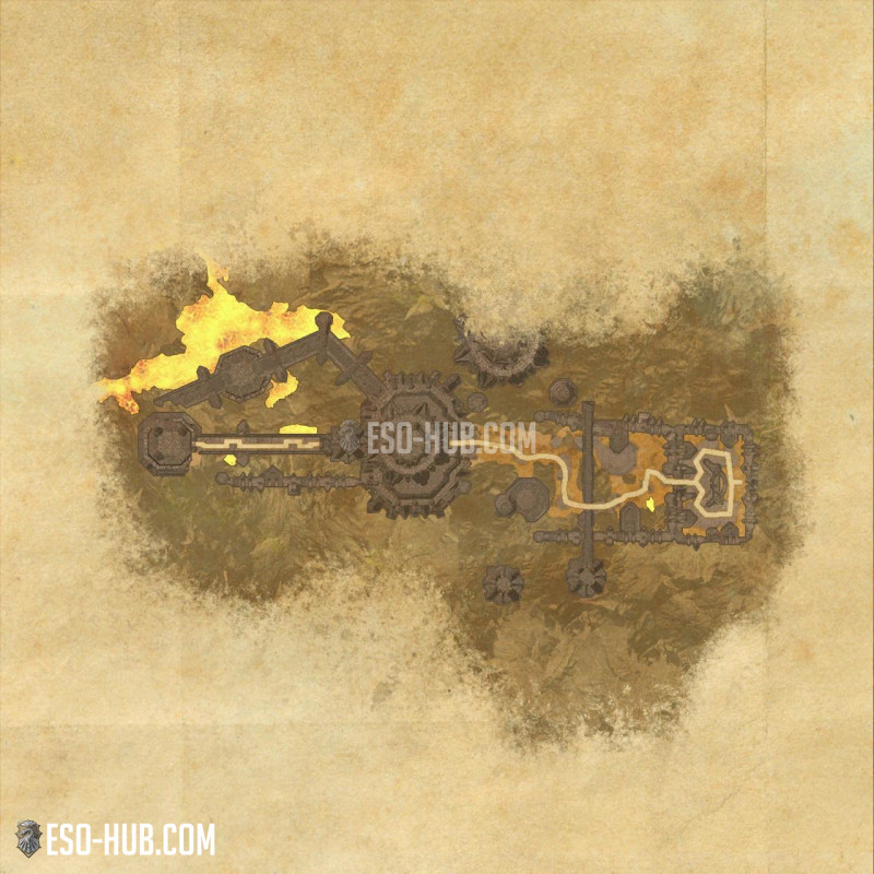 Fort Sundercliff map