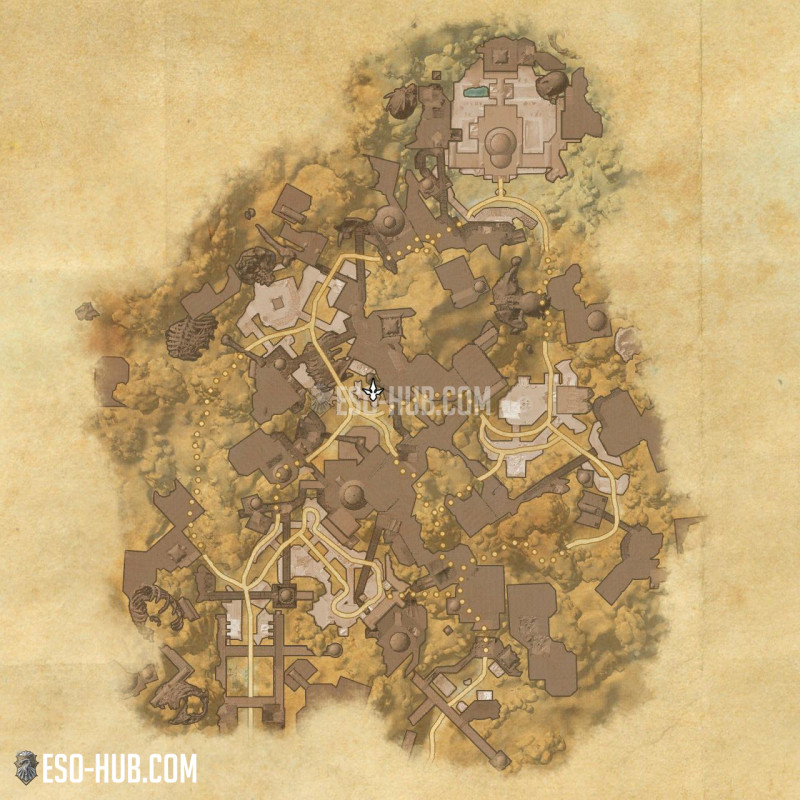 The Collector's Villa map