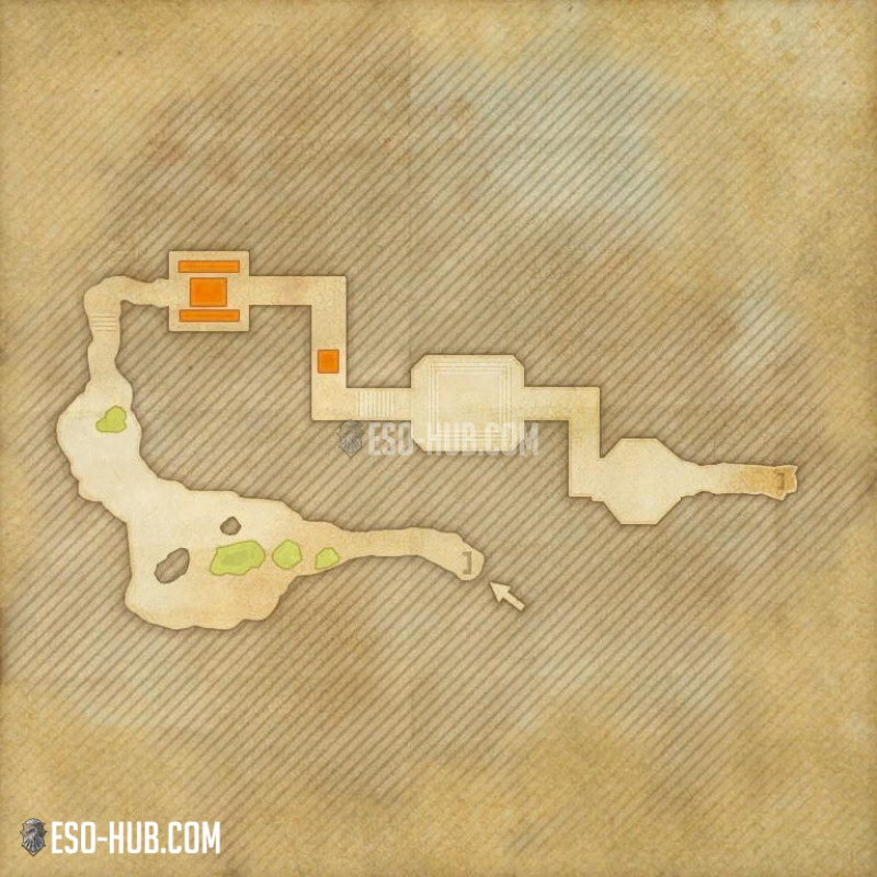 Waking Flame Camp map