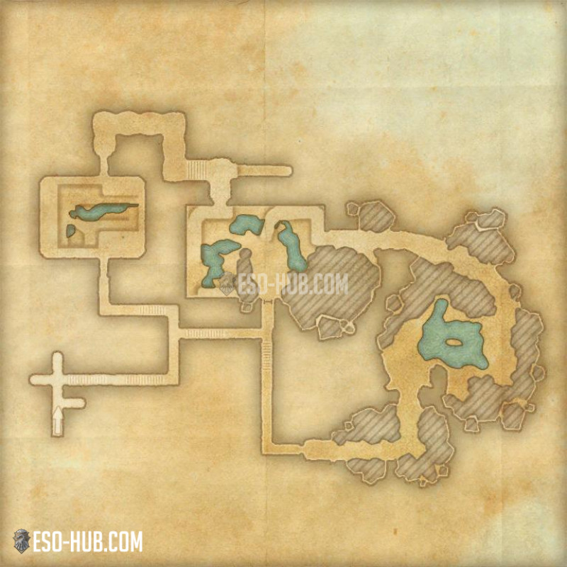 Old Sord's Cave map