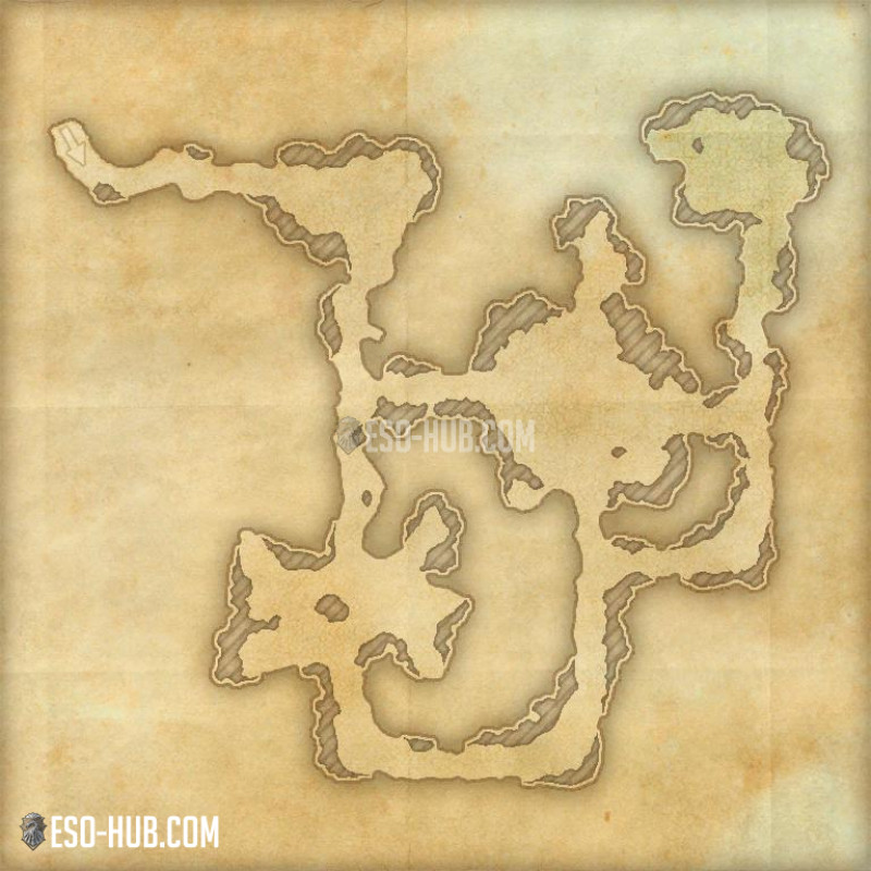 Old Sord's Cave map