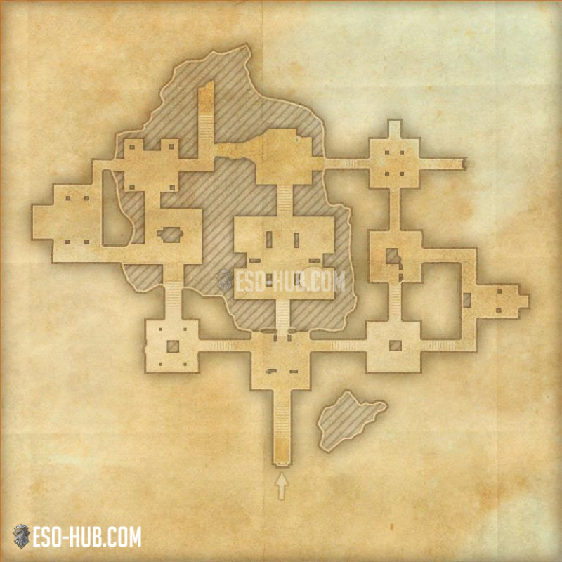 Tomb of the Serpents map