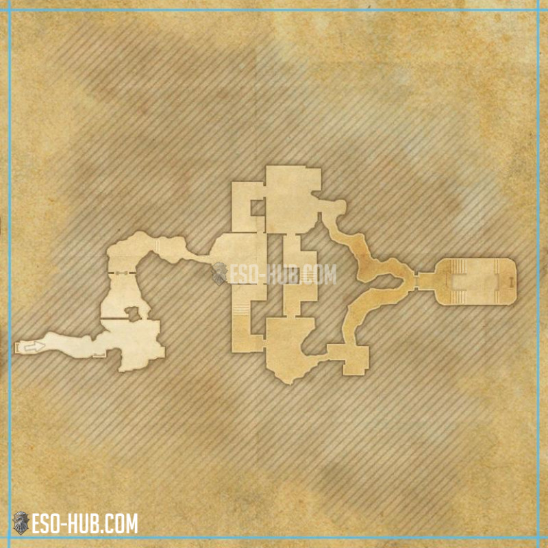 Garick's Rest Dungeons map