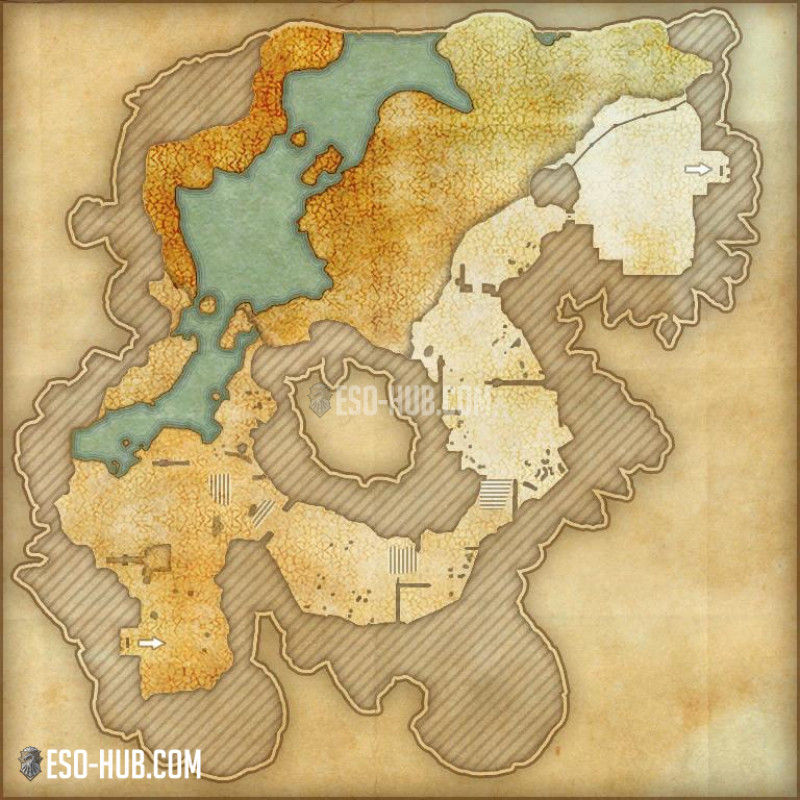 Frostvault Chasm map