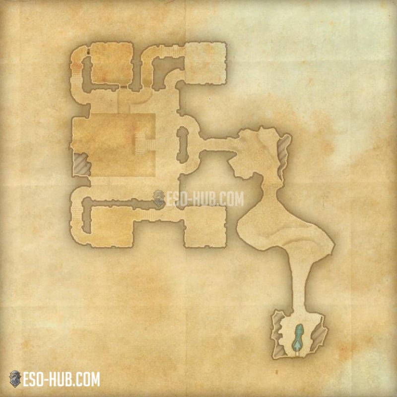 Serpent's Grotto map