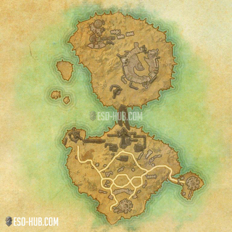 Inseln der Pein map