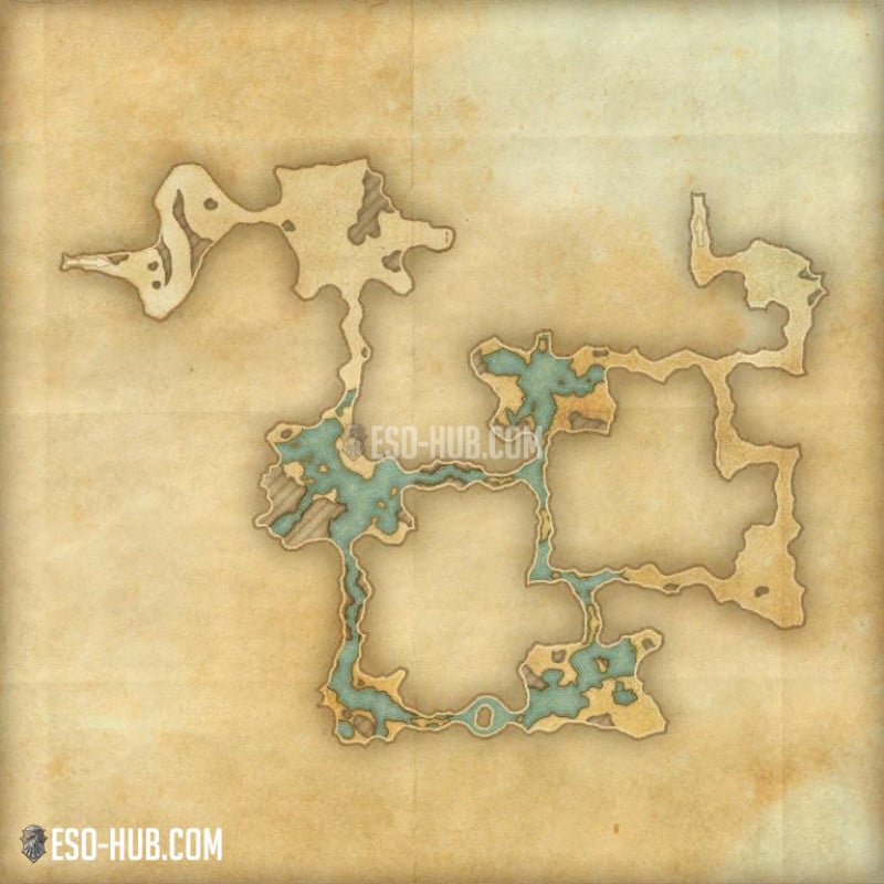 Serpent's Grotto map