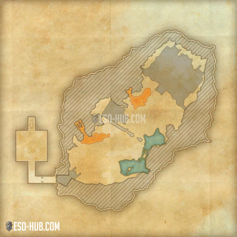 Cheesemonger's Hollow map