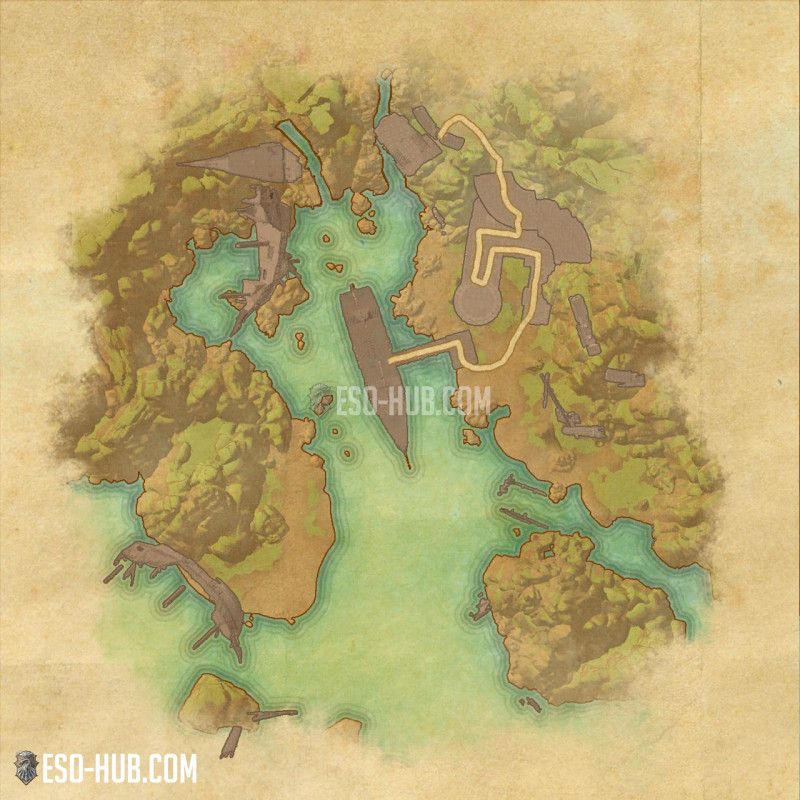 kolossale aldmerische Grotte map