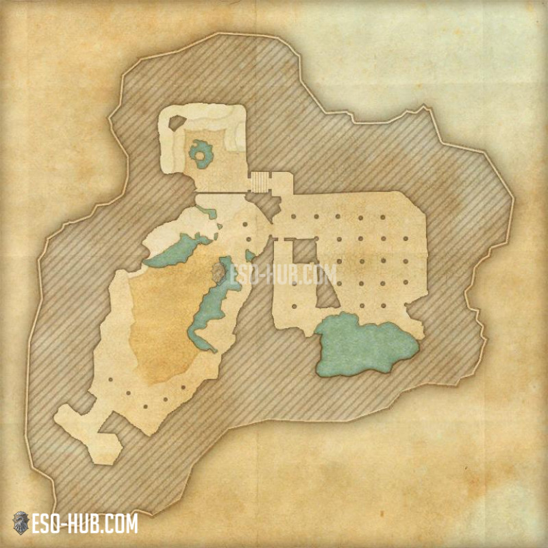 Hrota Cave map