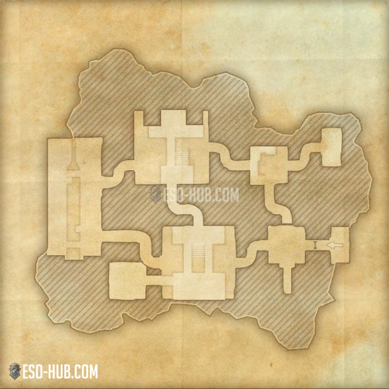 El Escondite map