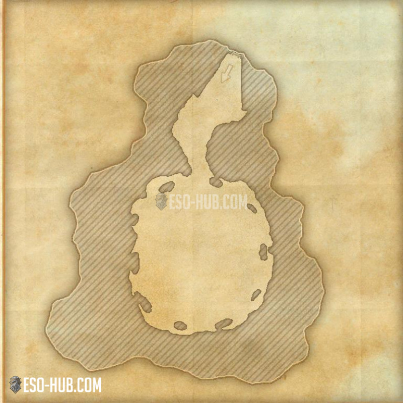 Cresta Calcinada map