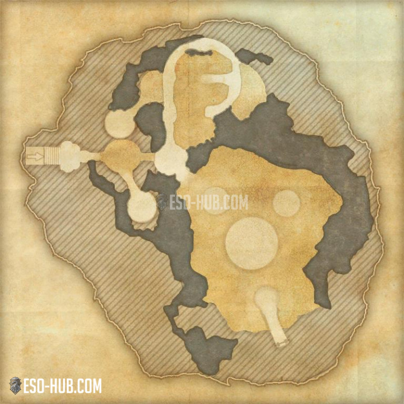 Shrine of Inevitable Secrets map