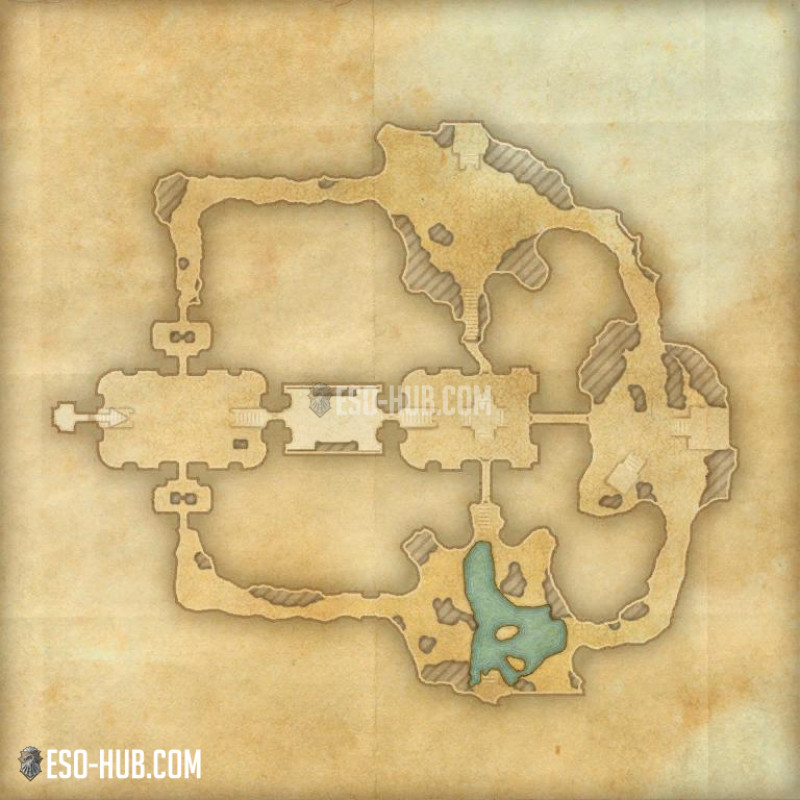 Do'Krin-Tempel map