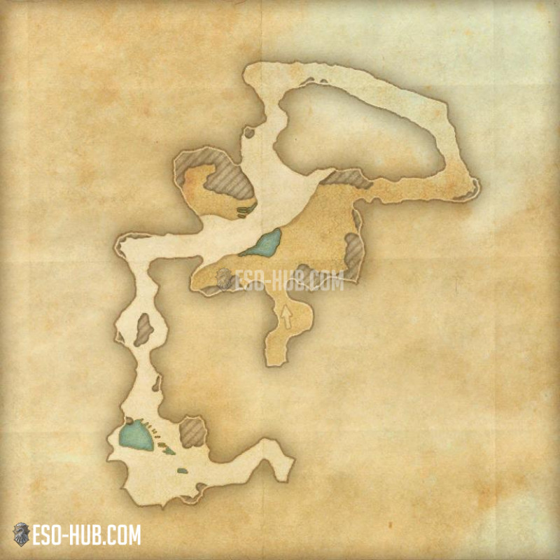 Ren-dro Caverns map