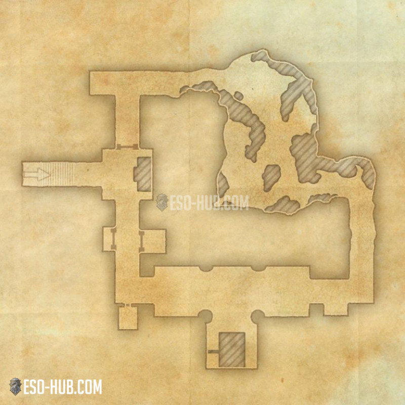 Tribulation Crypt map